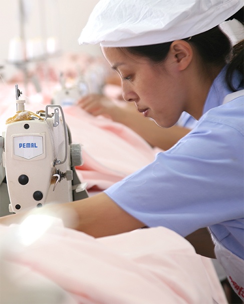 精品縫紉 亮在細(xì)節(jié)